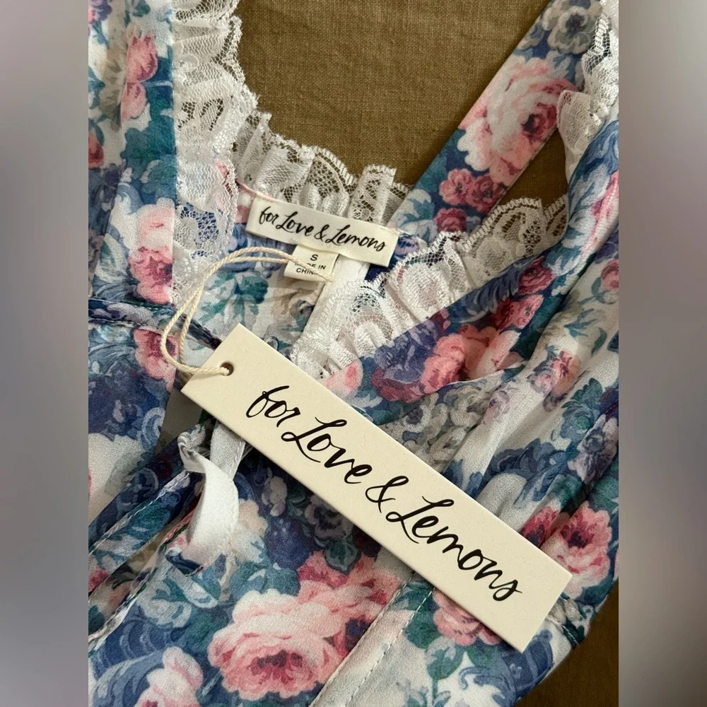 NWT For Love & Lemons Audrey Dress - Picture 4 of 4